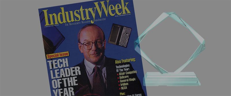 Altair receives IndustryWeek’s 1994 “Technology of the Year“ award for OptiStruct